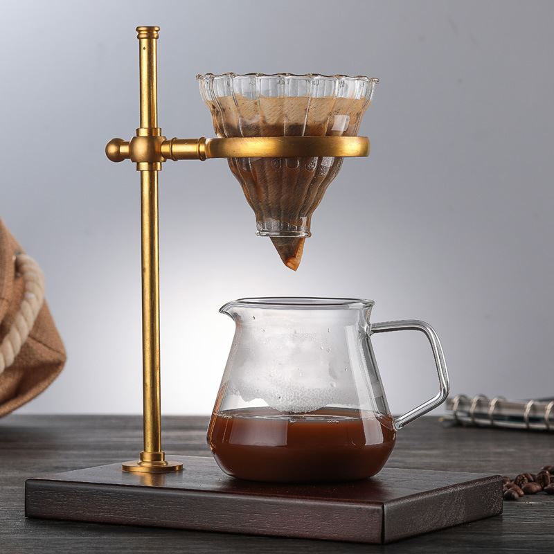 Mosiężny Miedziany Stojak na K – Coffee Equipment And Tools recenzja i cena